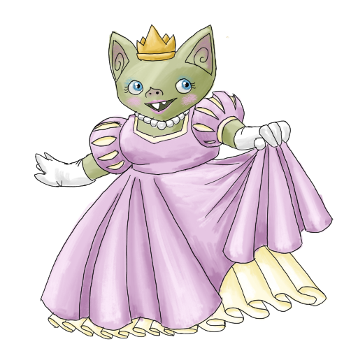 a fancy princess goblin.