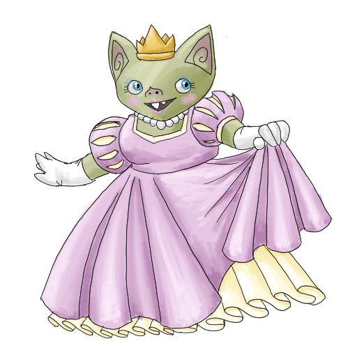 a fancy princess goblin