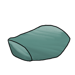 a random chunk of clay